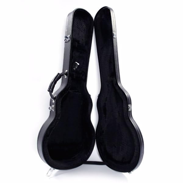 Black Molded Hard Case for Electric Guitar P7705