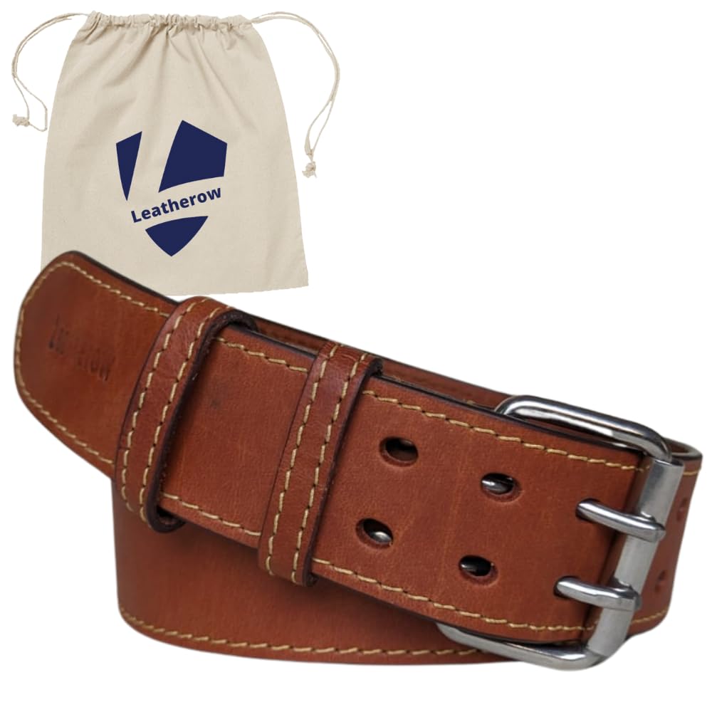 2" Wide Oil-Tanned Leather Tool Belt I72575