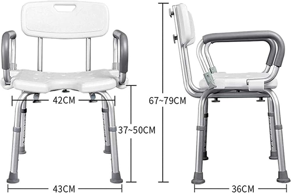Portable Padded Bath Seat with Arms and Back J6088