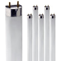 24 Inch T8 Fluorescent Tube Light Bulb 17W 2700K Warm White G13 Bi-Pin Base Pack of 6 X97613