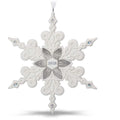 Porcelain Snowflake Christmas Ornament M307