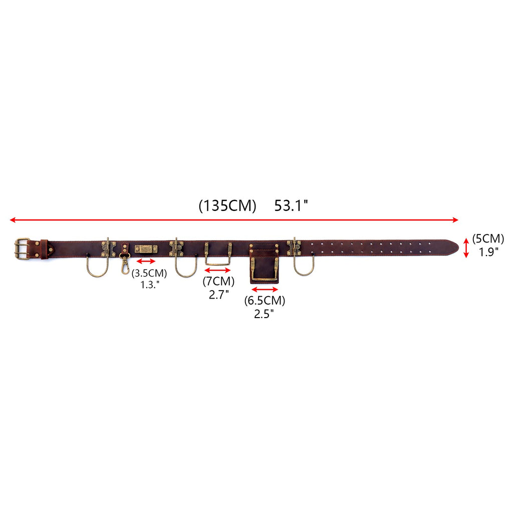 Adjustable Tool Belt with 2 Tool Pocket U630