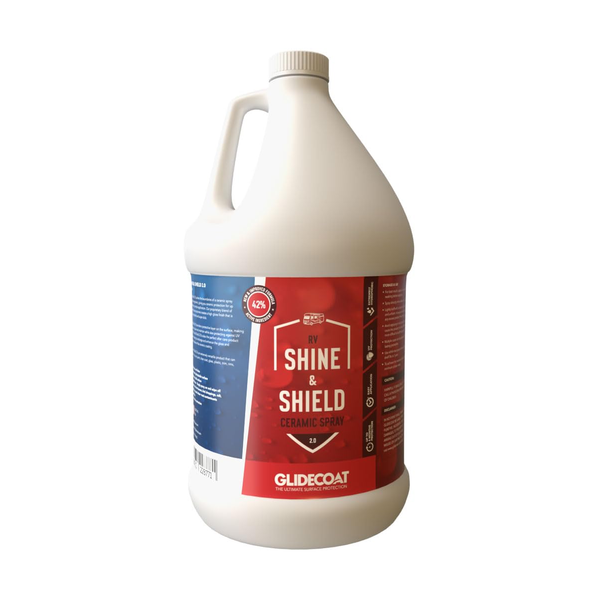 1 Gallon RV Spray Wax Silica Coating Z38190