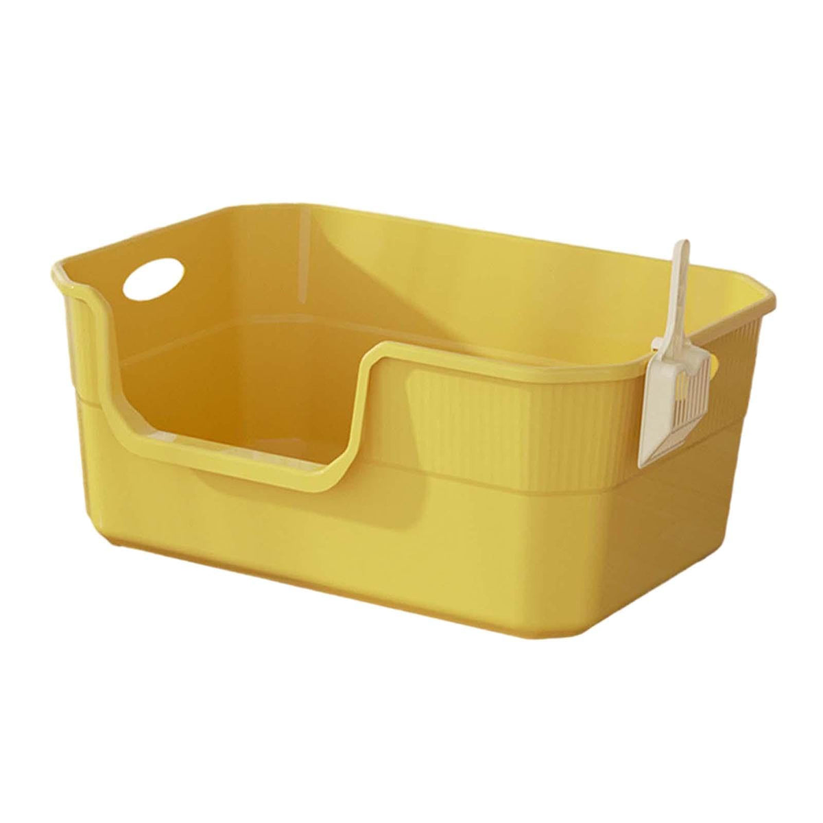 Open Top Cat Litter Tray with High Sides PP Y53209