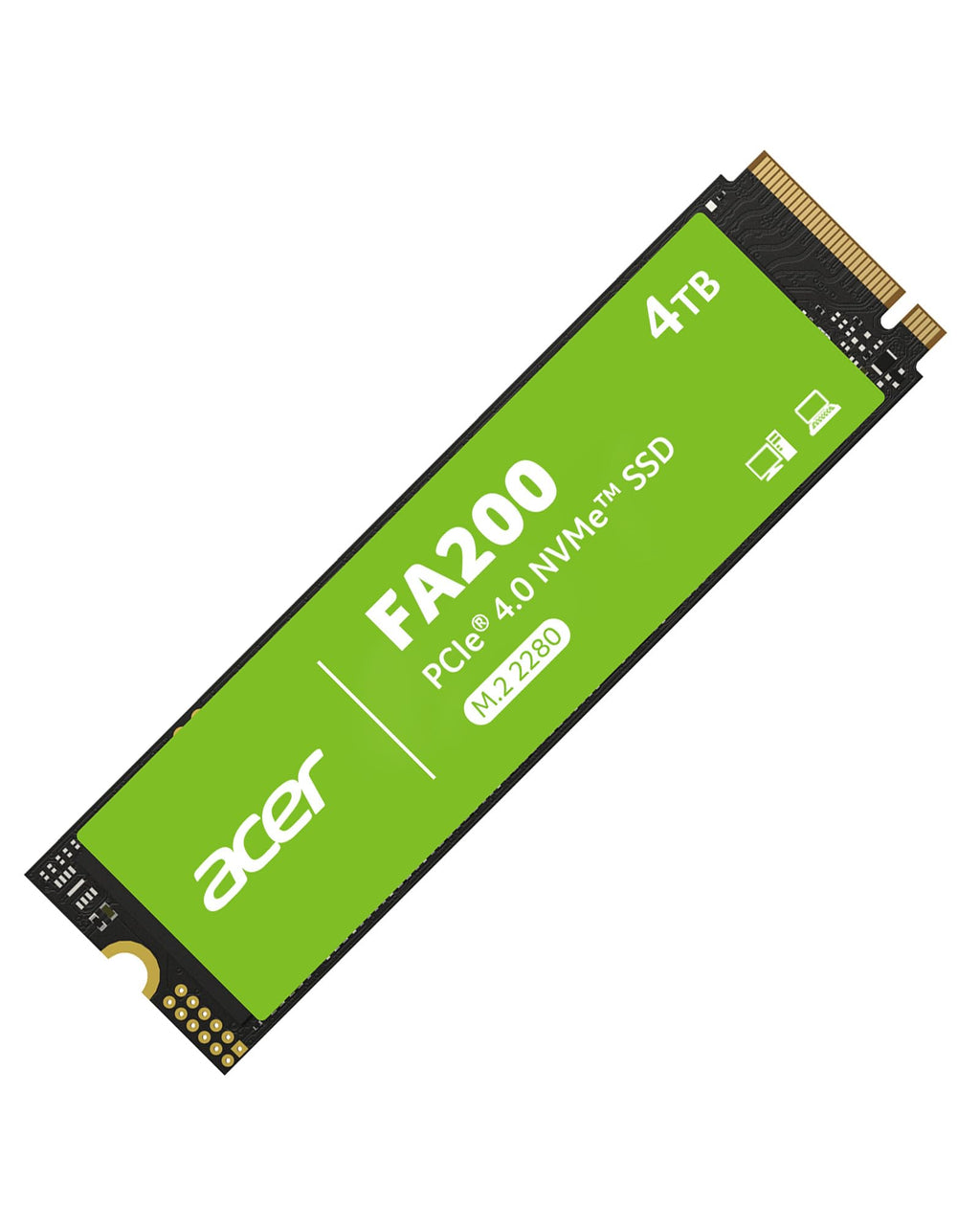 NVMe Gen4 SSD 4TB PCIe 4.0 M.2 2280 Internal Solid State Drive D3787