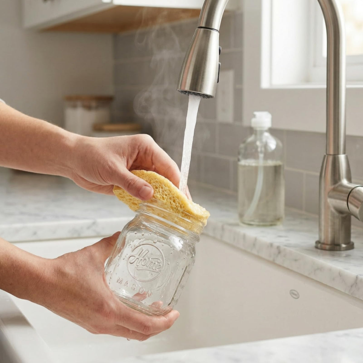 12 Pack 16Oz Wide Mouth Glass Mason Jars with Airtight Lids G507359