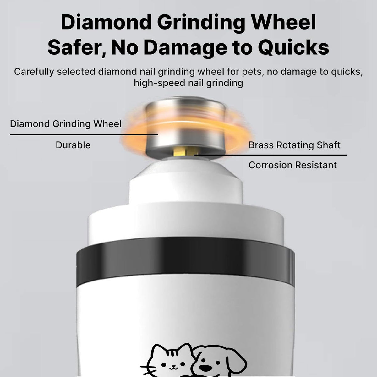 Dog Nail Grinder with Light K24413