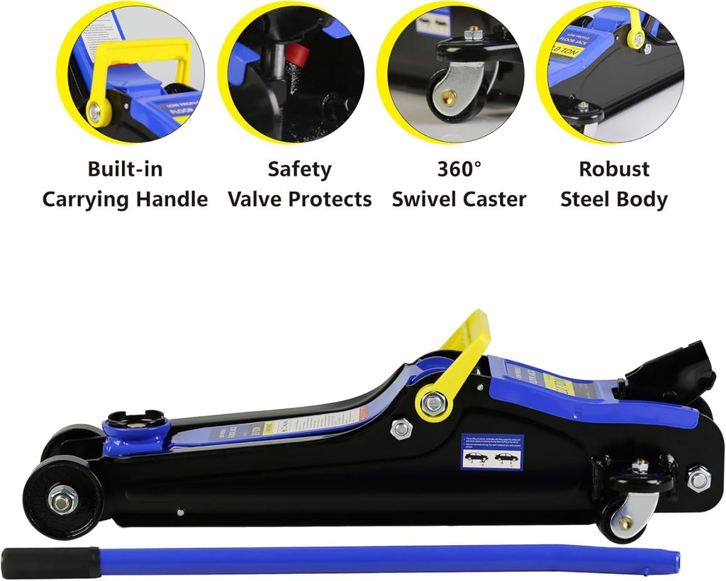 2 Ton Low Profile Hydraulic Floor Jack S8470