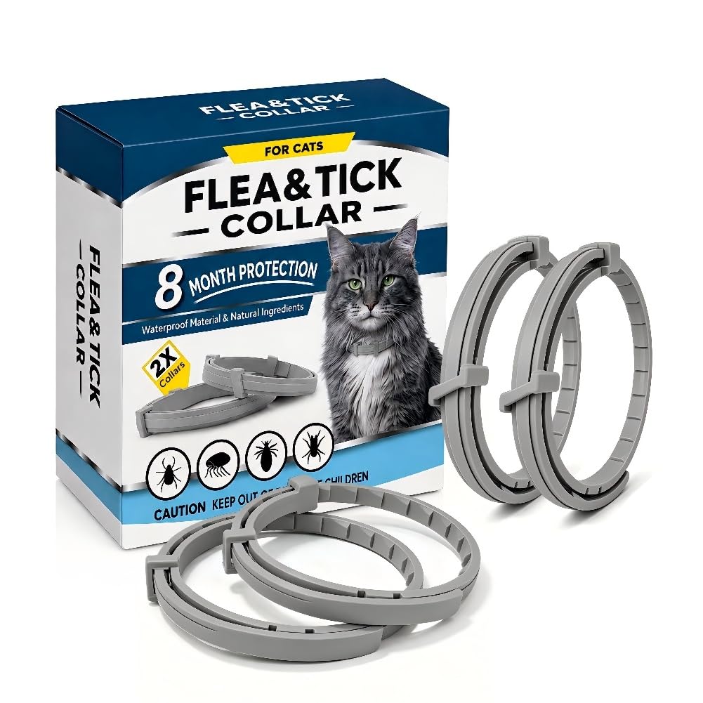 Flea & Tick Collar for Cats 4 Pack J817