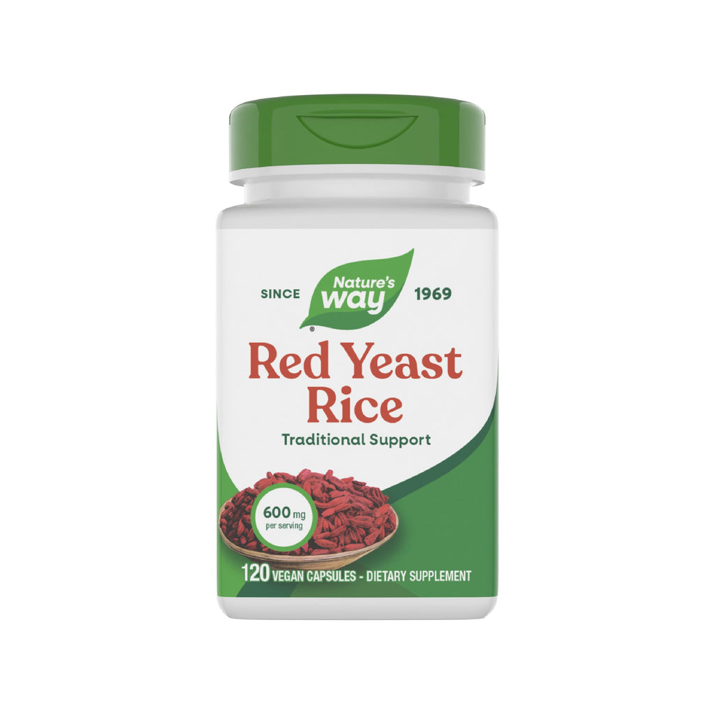 Red Yeast Rice 600 mg Vegan 120 Capsules K951343