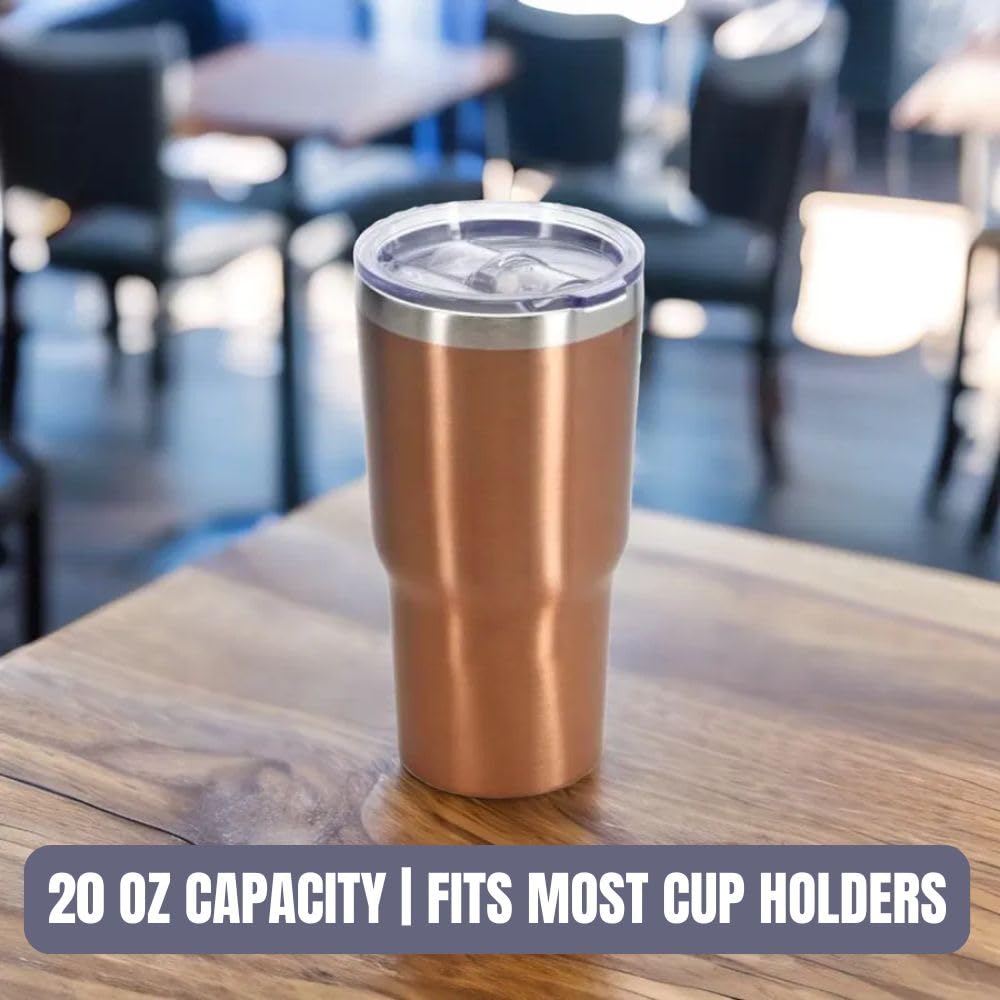 20 oz Stainless Steel Insulated Travel Mug I2952