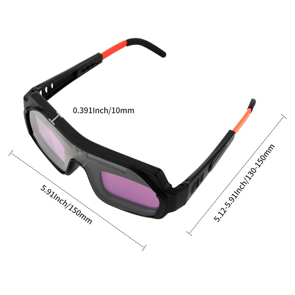 Auto Darkening Welding Glasses N26001