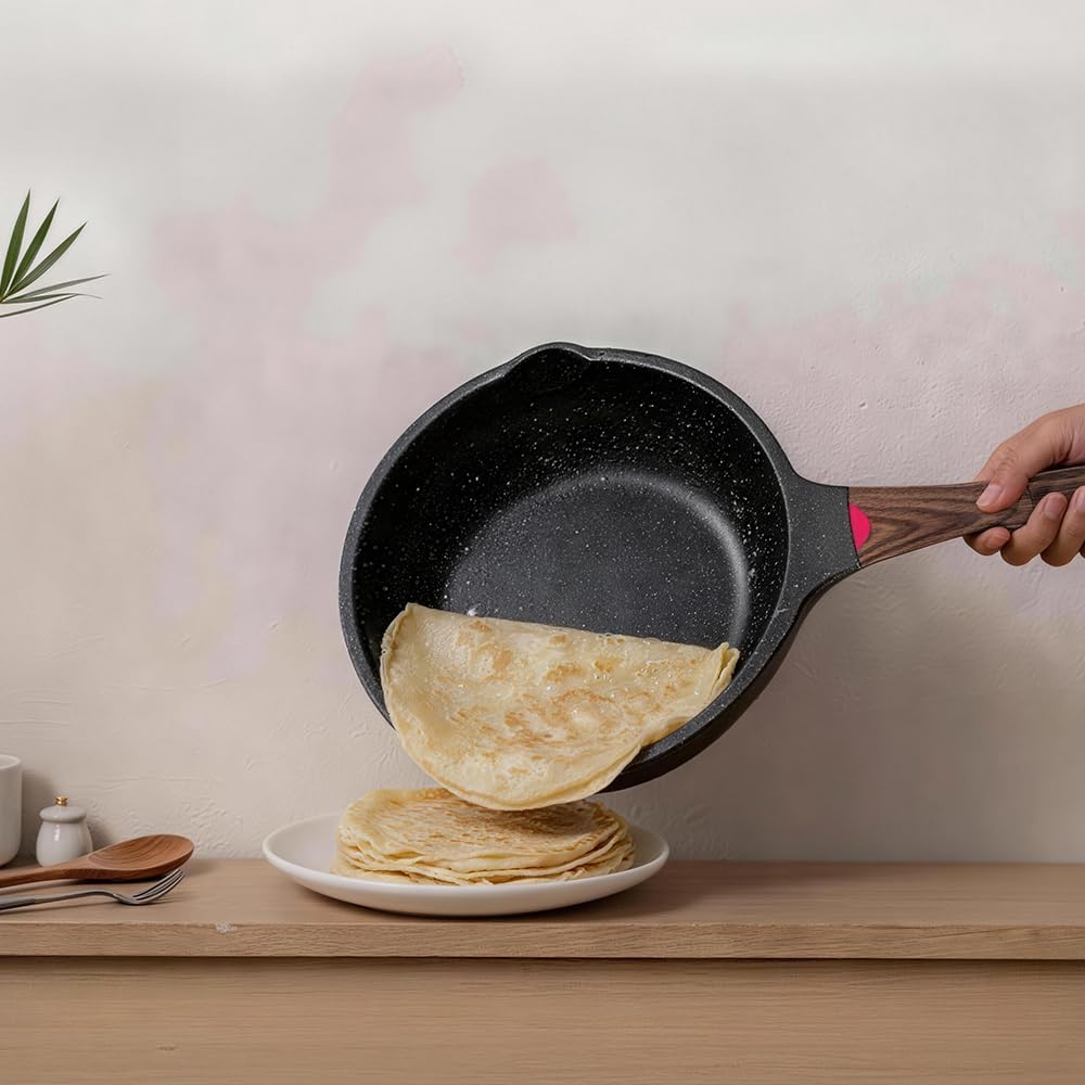 12 Pc Nonstick Deep Frying Pan Cookware Set G83221
