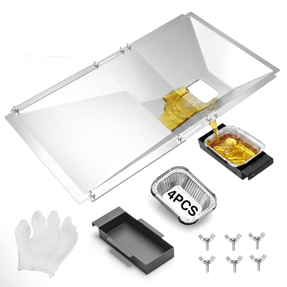 Adjustable Universal Grease Tray with Catch Pan M1657