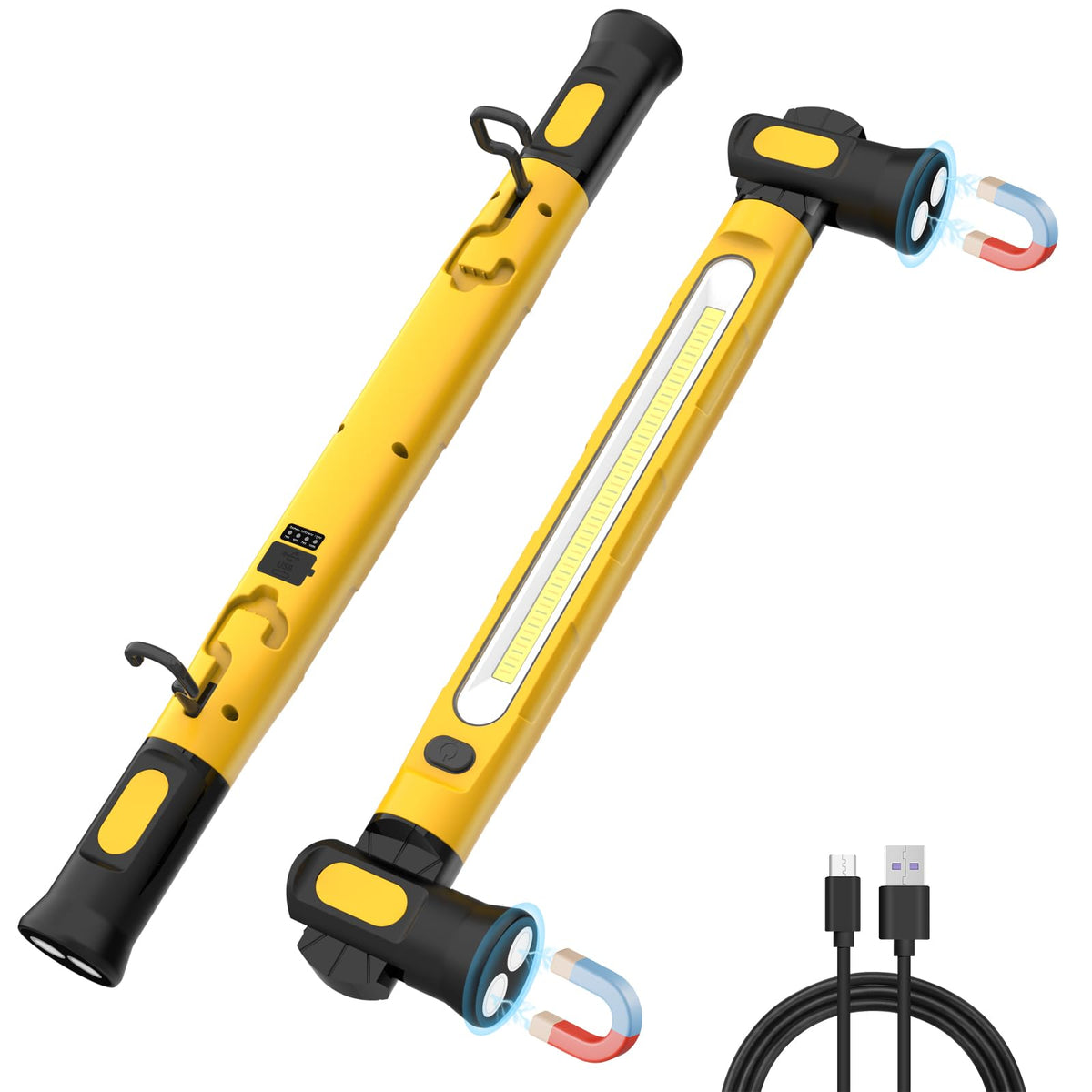 Magnetic Work Light Bar, 6000mAh 3000LM Rechargeable W218