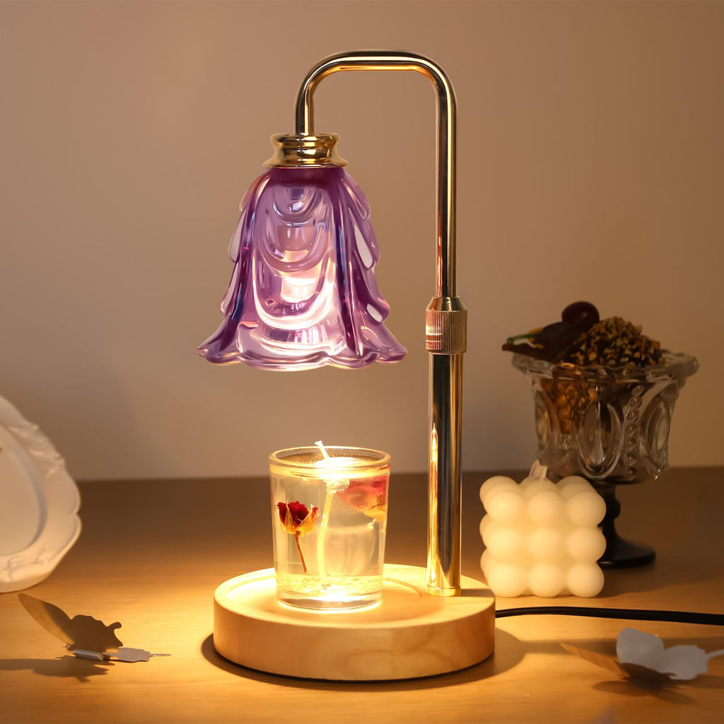 Adjustable Height Dimmable Candle Warmer Lamp with Timer M243800
