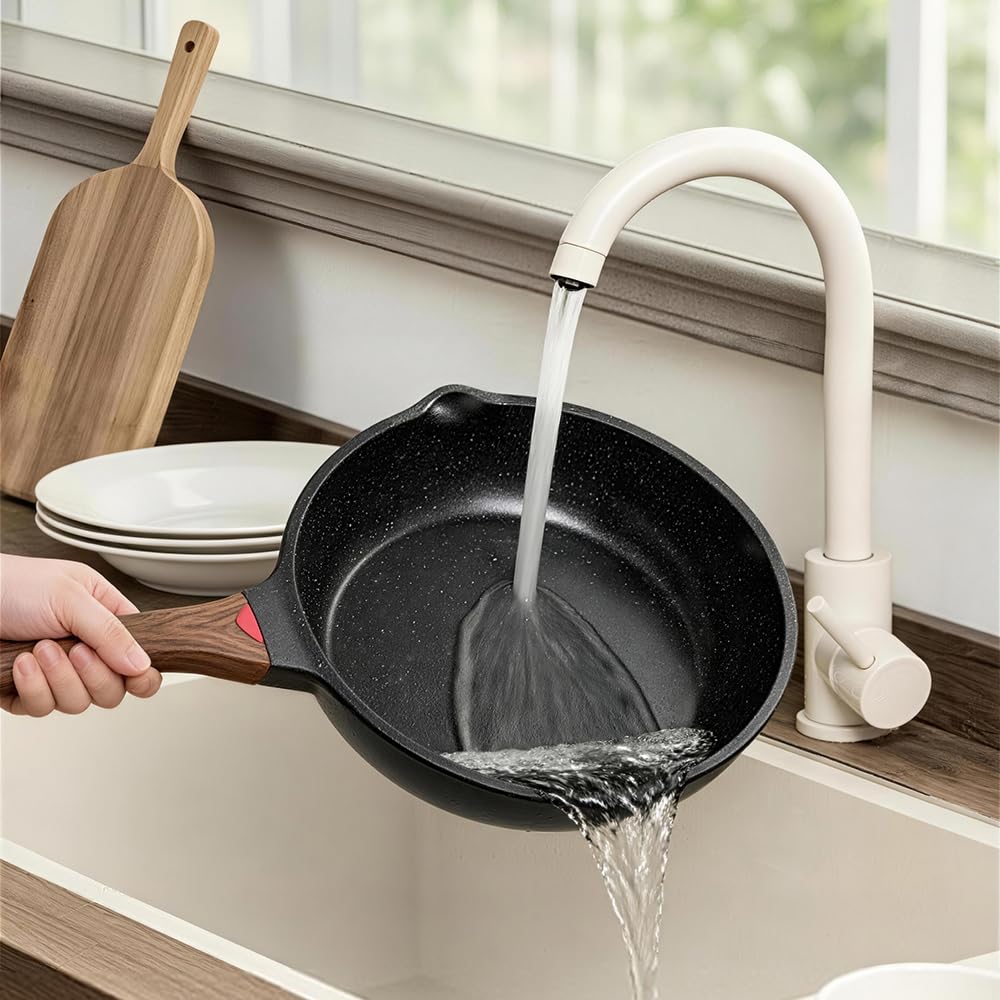 12 Pc Nonstick Deep Frying Pan Cookware Set G83221