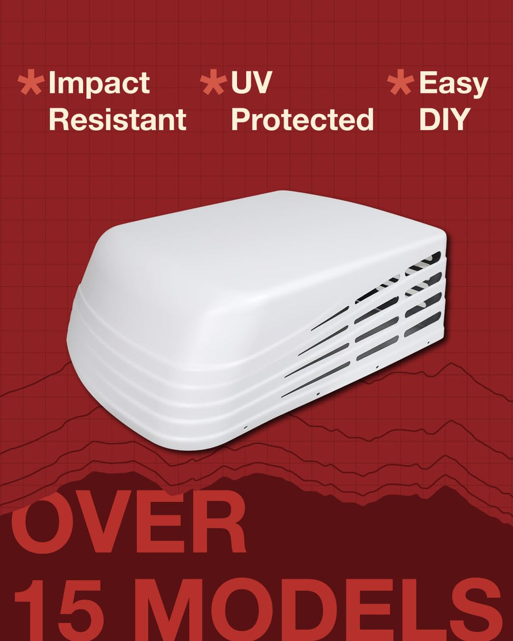 White A/C Shroud J432