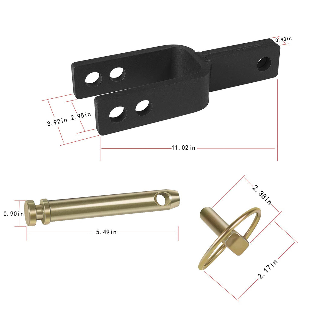 Quick Hitch Adapter for Category 1 3-Point J1208