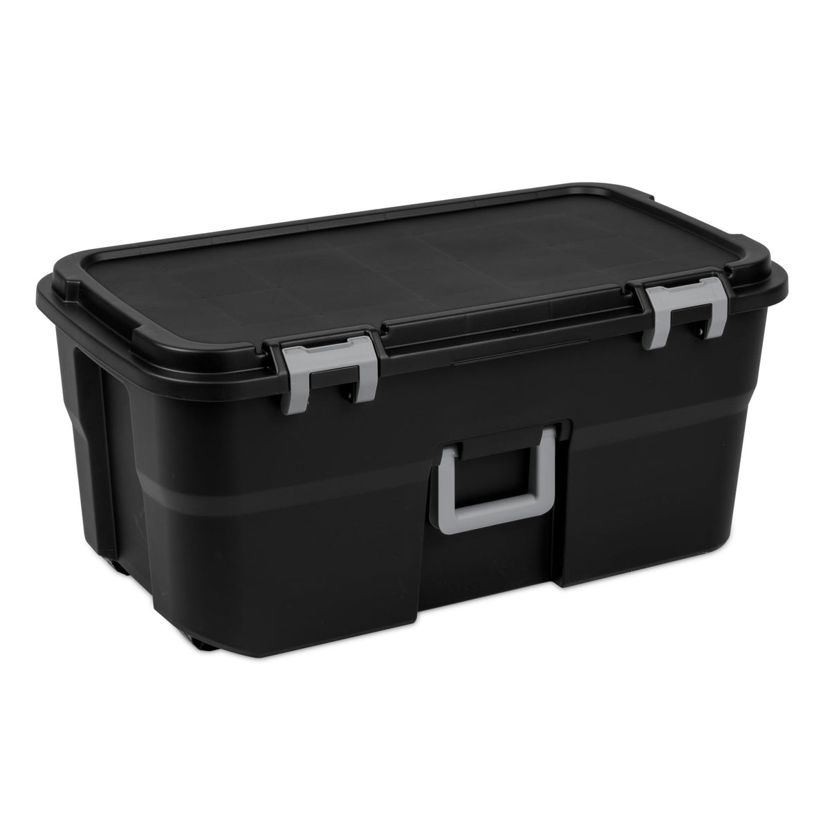 22 Gallon Rolling Storage Trunk with Wheels and Handle A40492