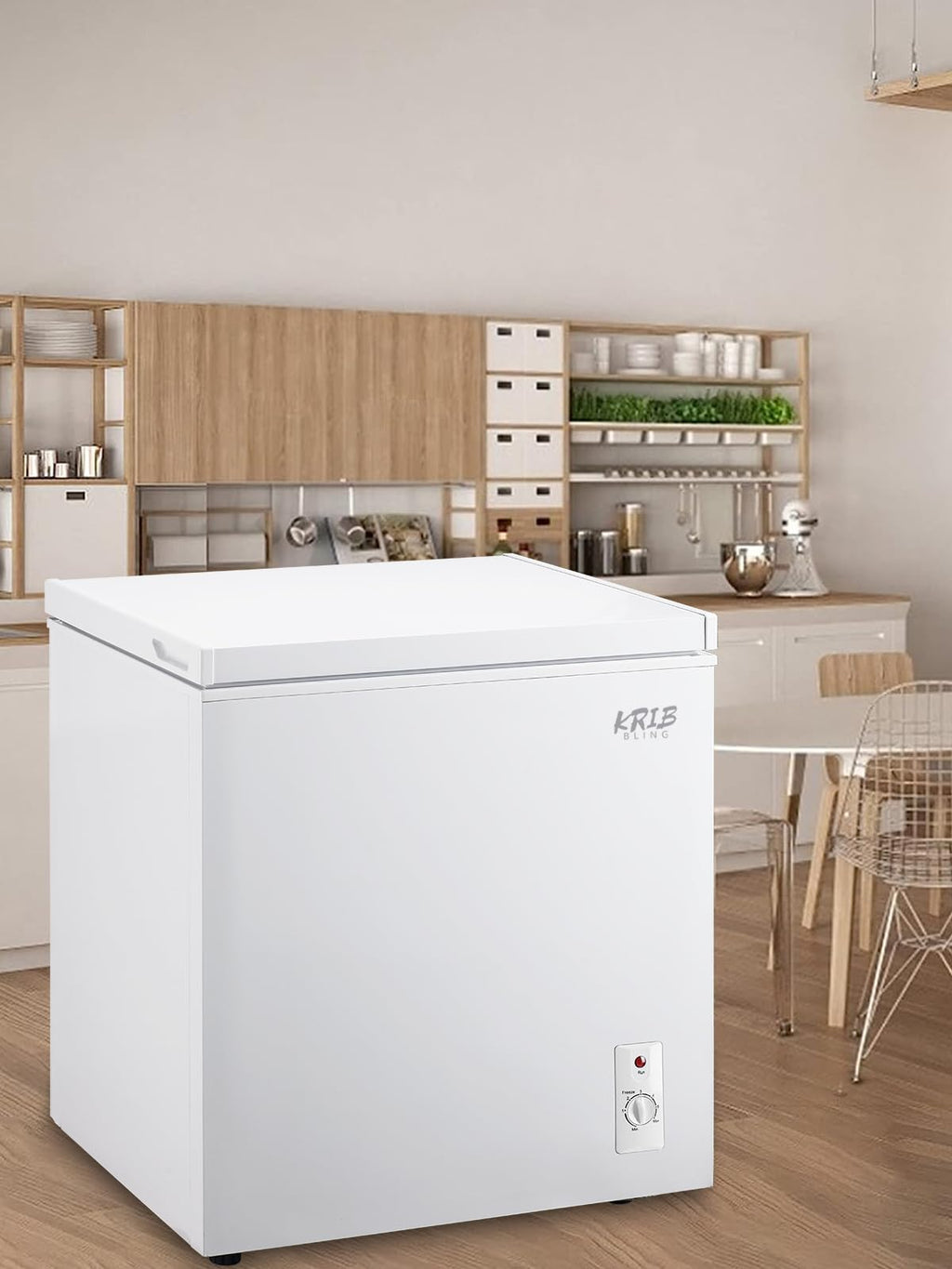 7.0 Cu.Ft White Mini Chest Freezer V61527