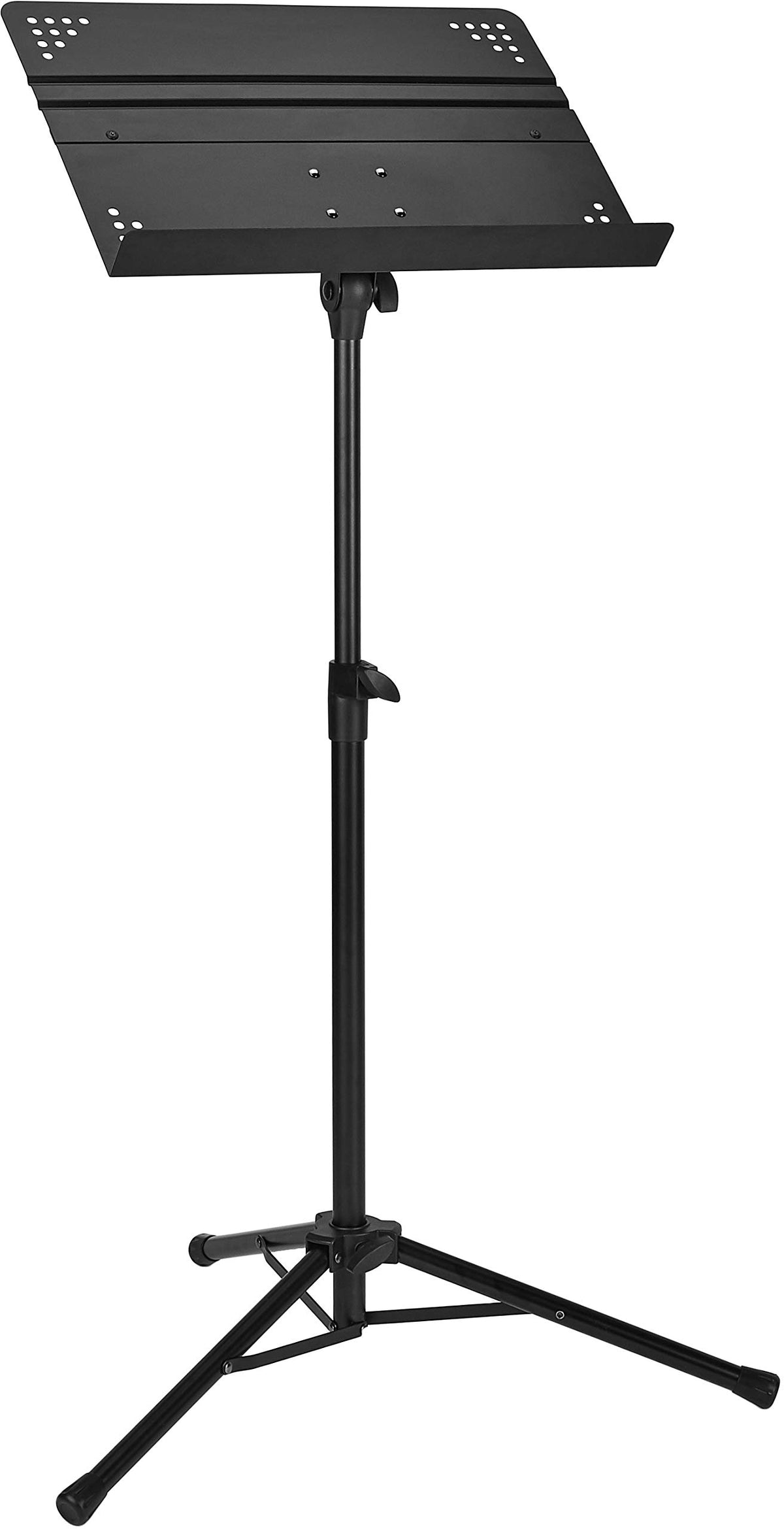 Adjustable Folding Sheet Music Stand, 31" to 55" Height, Black P340729
