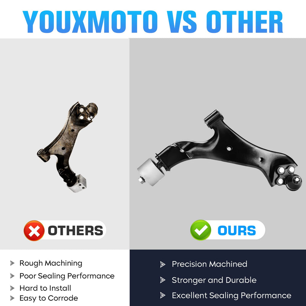 Front Lower Control Arm with Ball Joint 2pc Set R947181