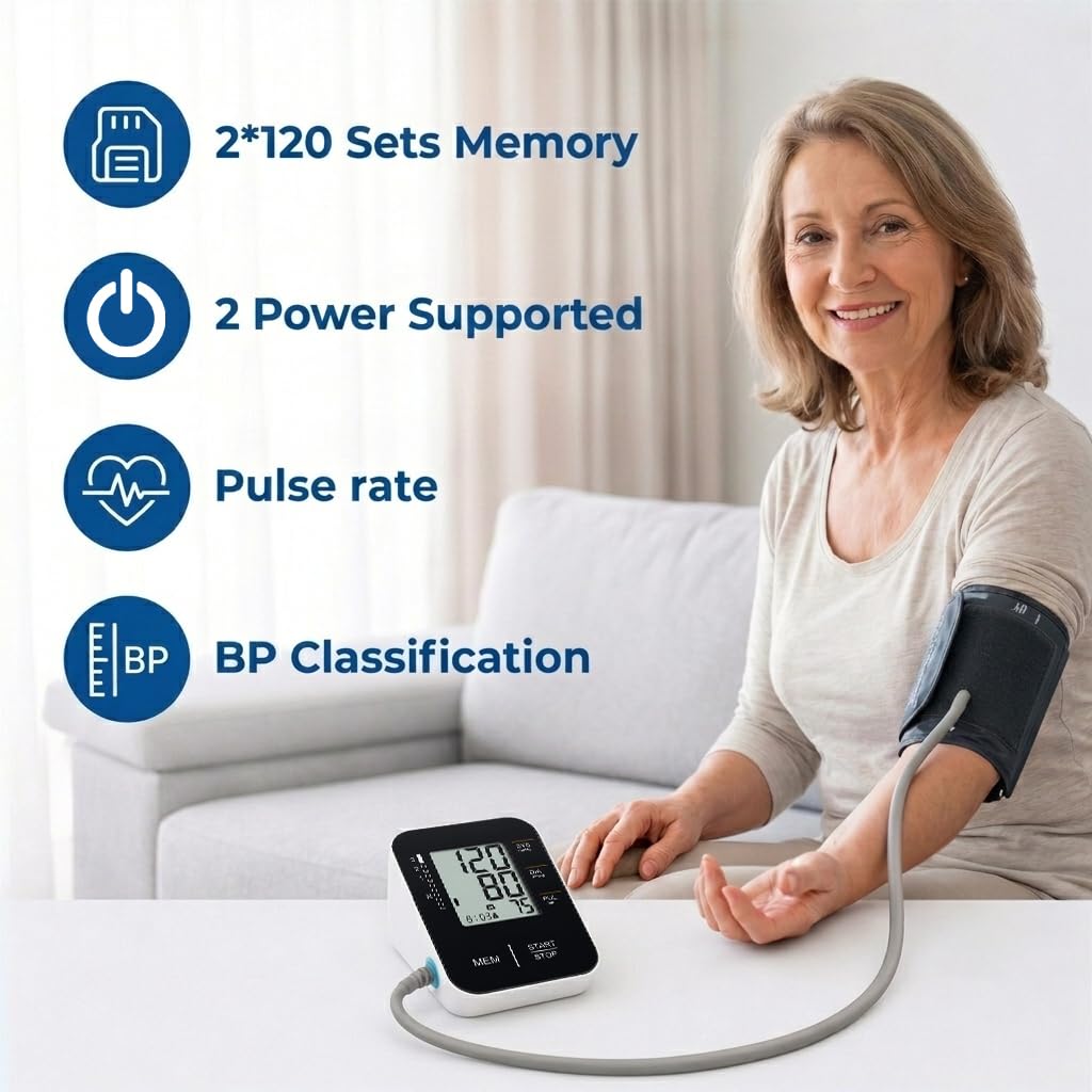Accurate Upper Arm Blood Pressure Monitor K233064