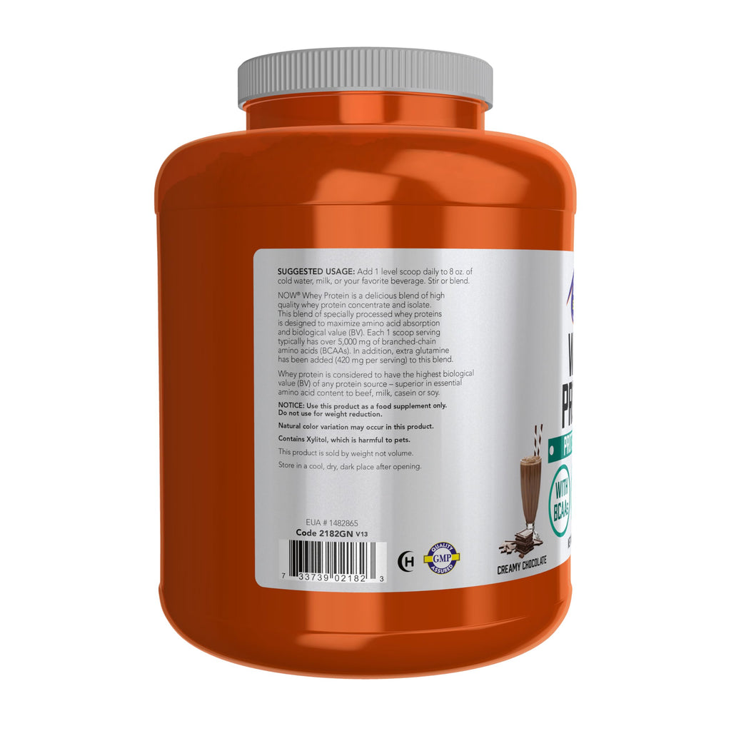 Whey Protein 24 g With BCAAs Creamy Chocolate Flavor 6 lbs D48986