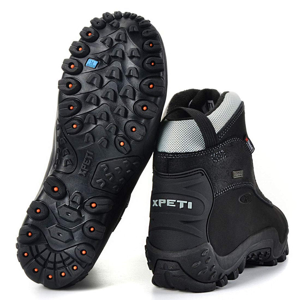 Men's Insulated Waterproof Winter Snow Boots R439157