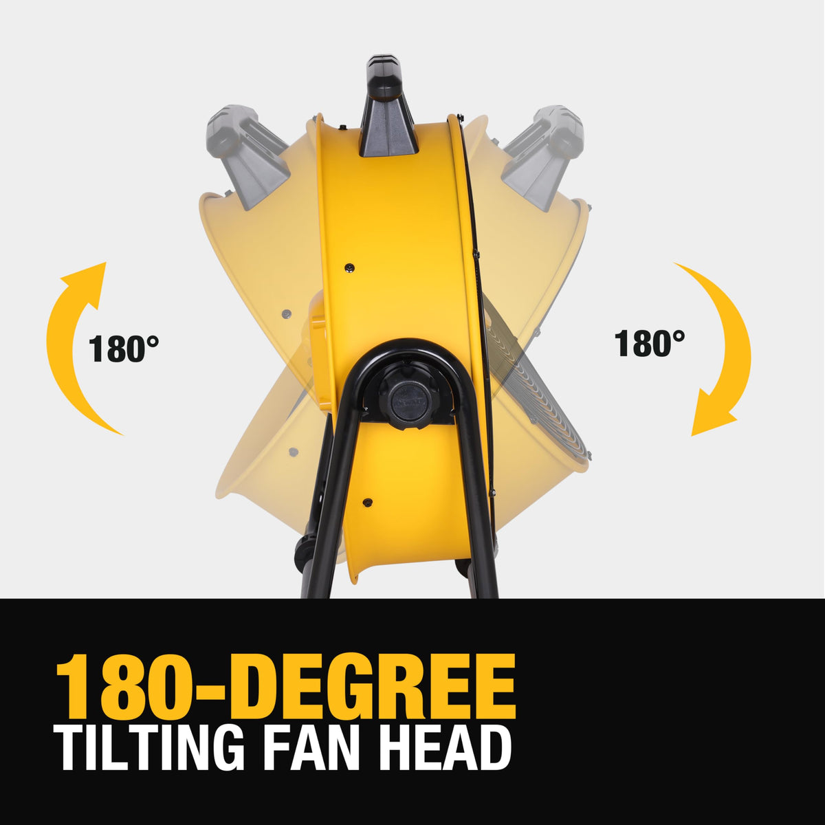 20 Inch Adjustable Tilting Drum Fan Y209