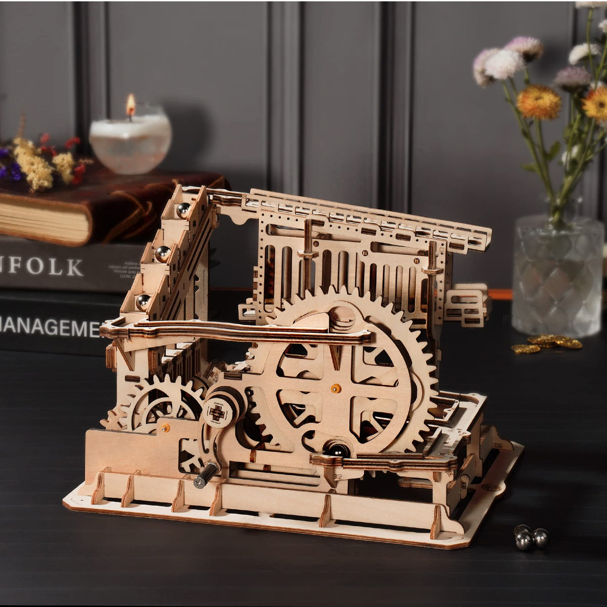 3D Wooden Mechanical Gears Craft Kit Z101834