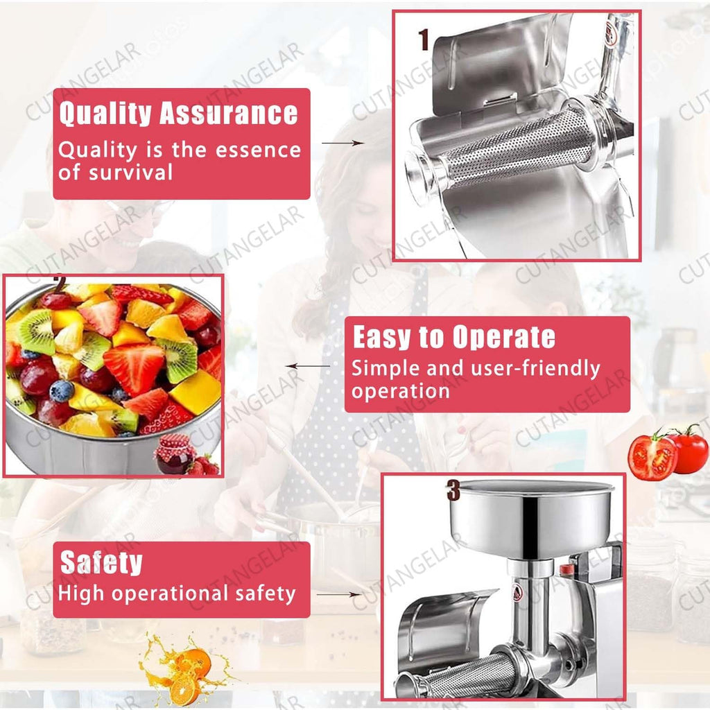 450W Electric Food Press with Steel Filter Z193398