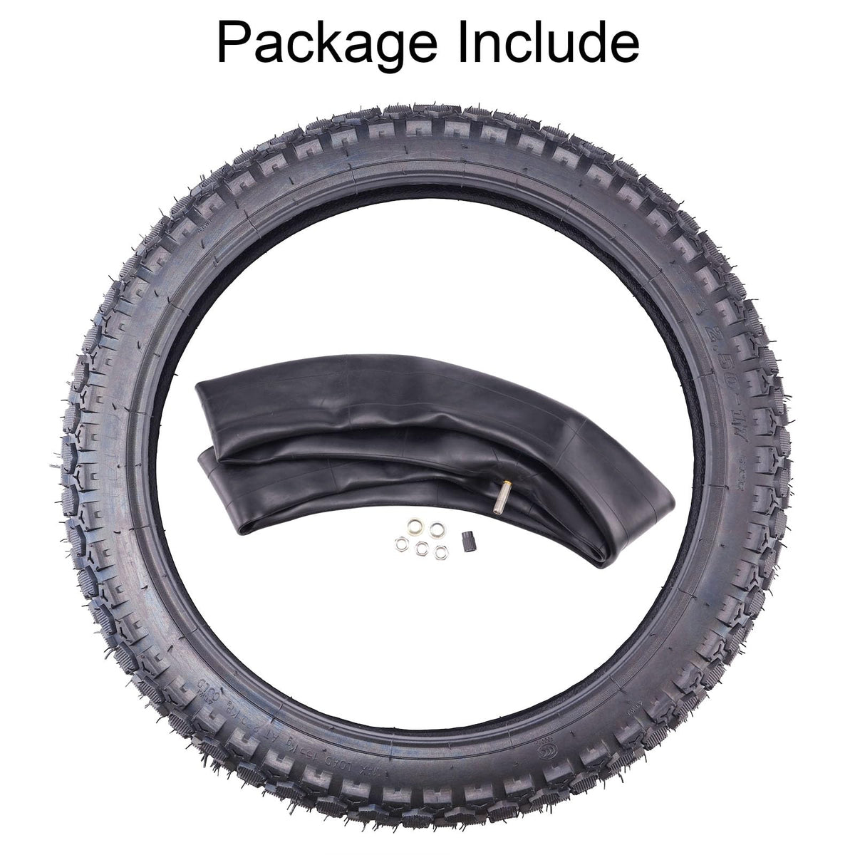 2.50/2.75-17 Motorcycle Tire and Inner Tube Q144664