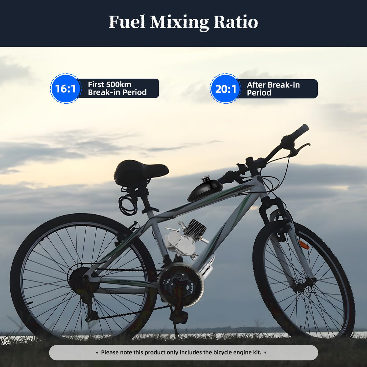 100CC 2-Stroke Bicycle Motor Kit A2336