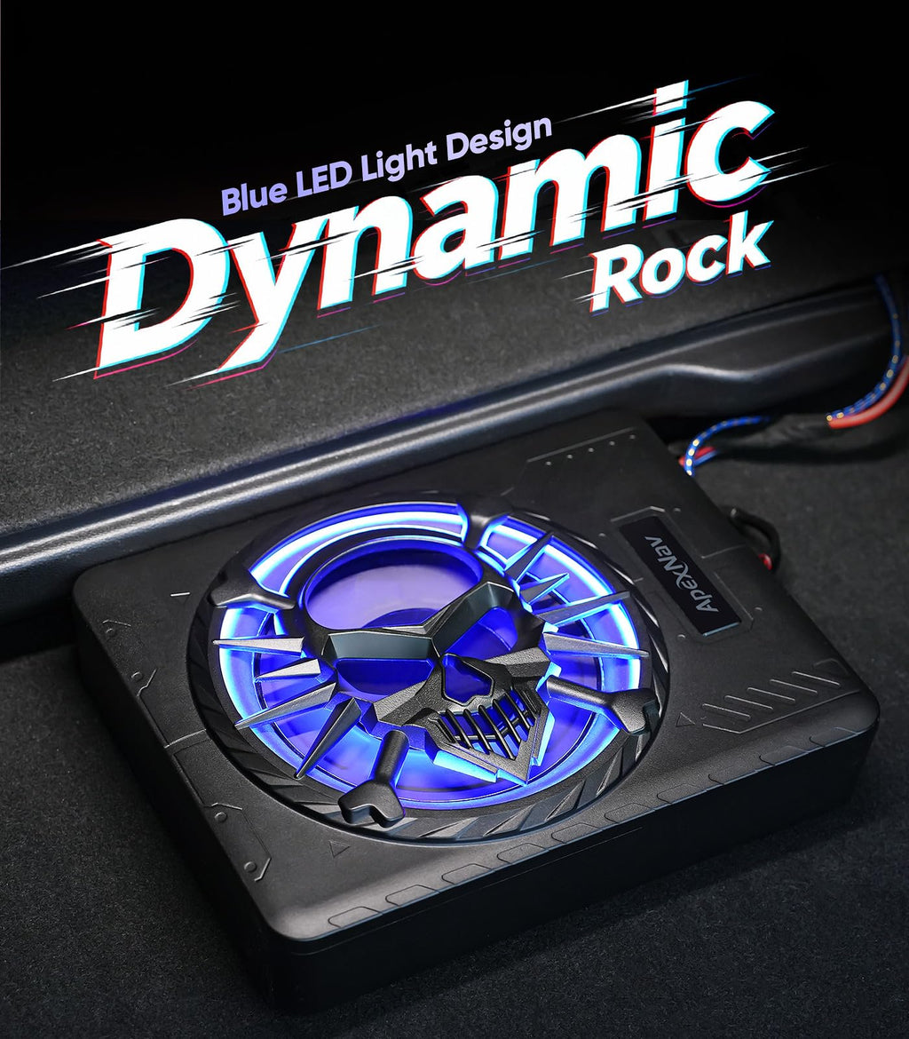 1200W Under Seat Car Subwoofer with LED Ambient Light P1097
