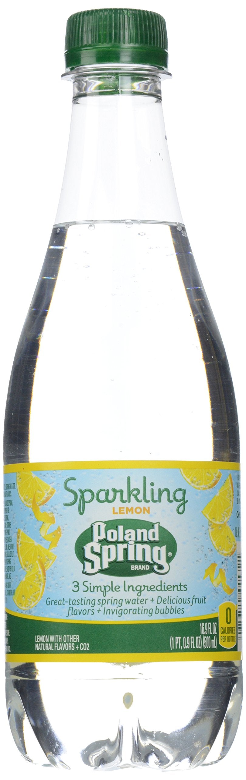 Sparkling Spring Water Lemon 16.9 oz 24 Count S842