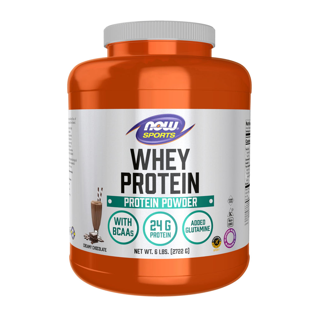Whey Protein 24 g With BCAAs Creamy Chocolate Flavor 6 lbs D48986