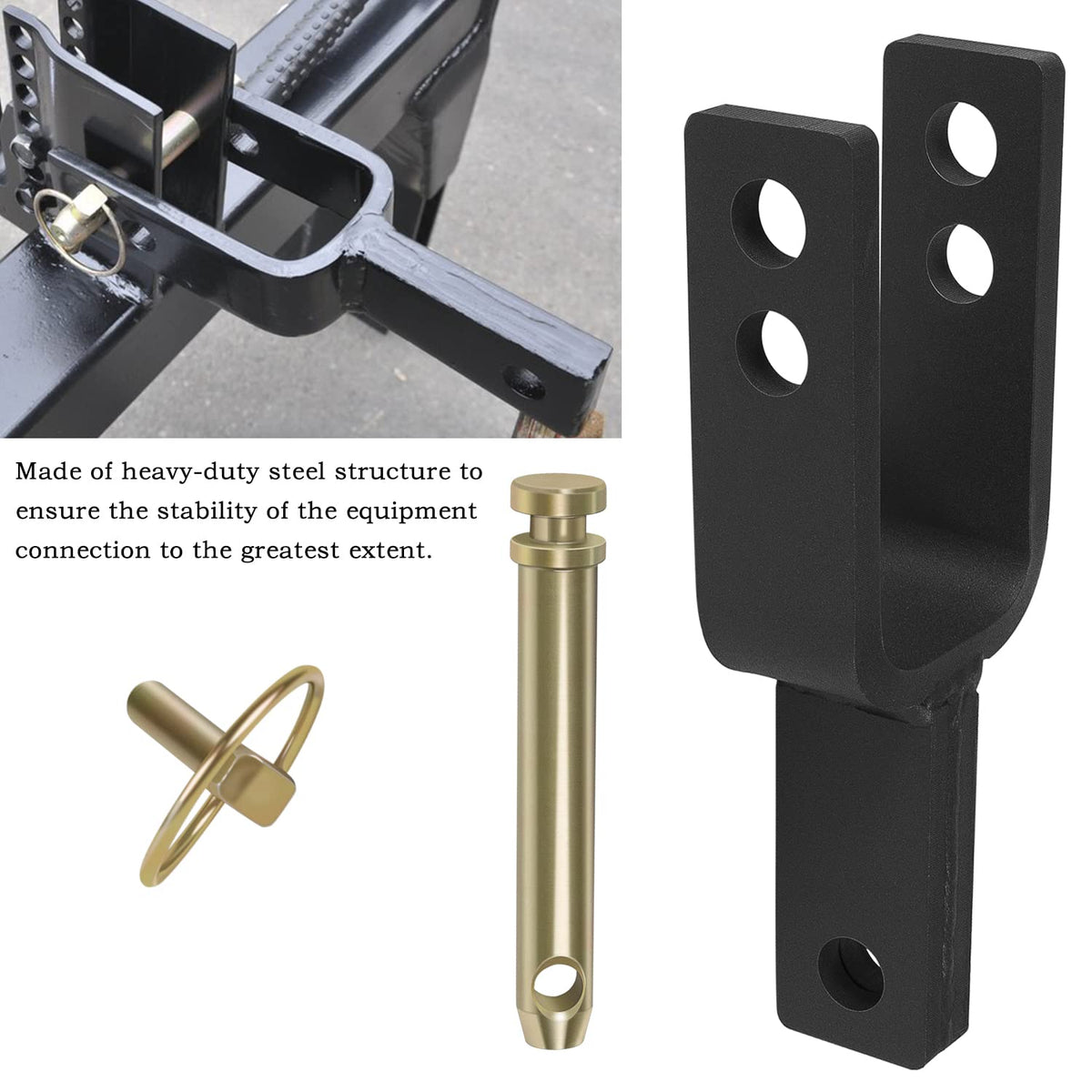 Quick Hitch Adapter for Category 1 3-Point J1208
