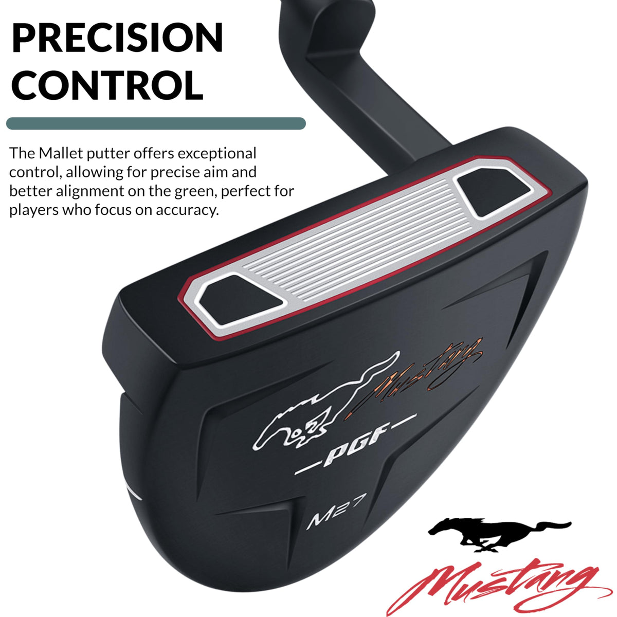 Black Plumber’s Neck Putter D19600