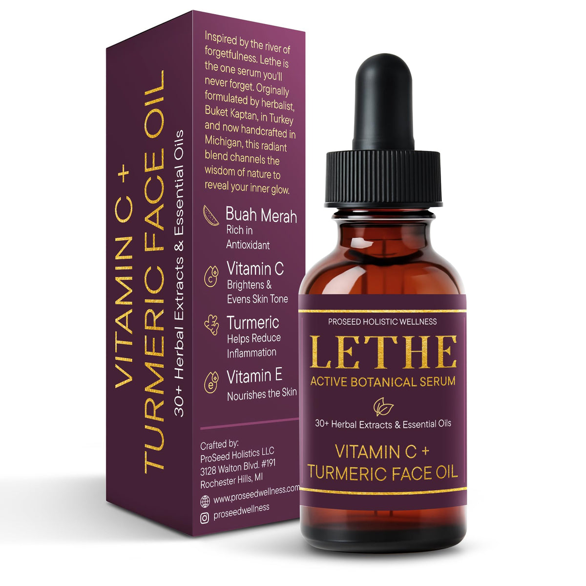 Botanical Face Serum, Facial Oil, 1 oz S830640