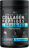 Hydrolyzed Collagen Peptides Powder, 10g Protein, Unflavored, 23.53 oz C379312