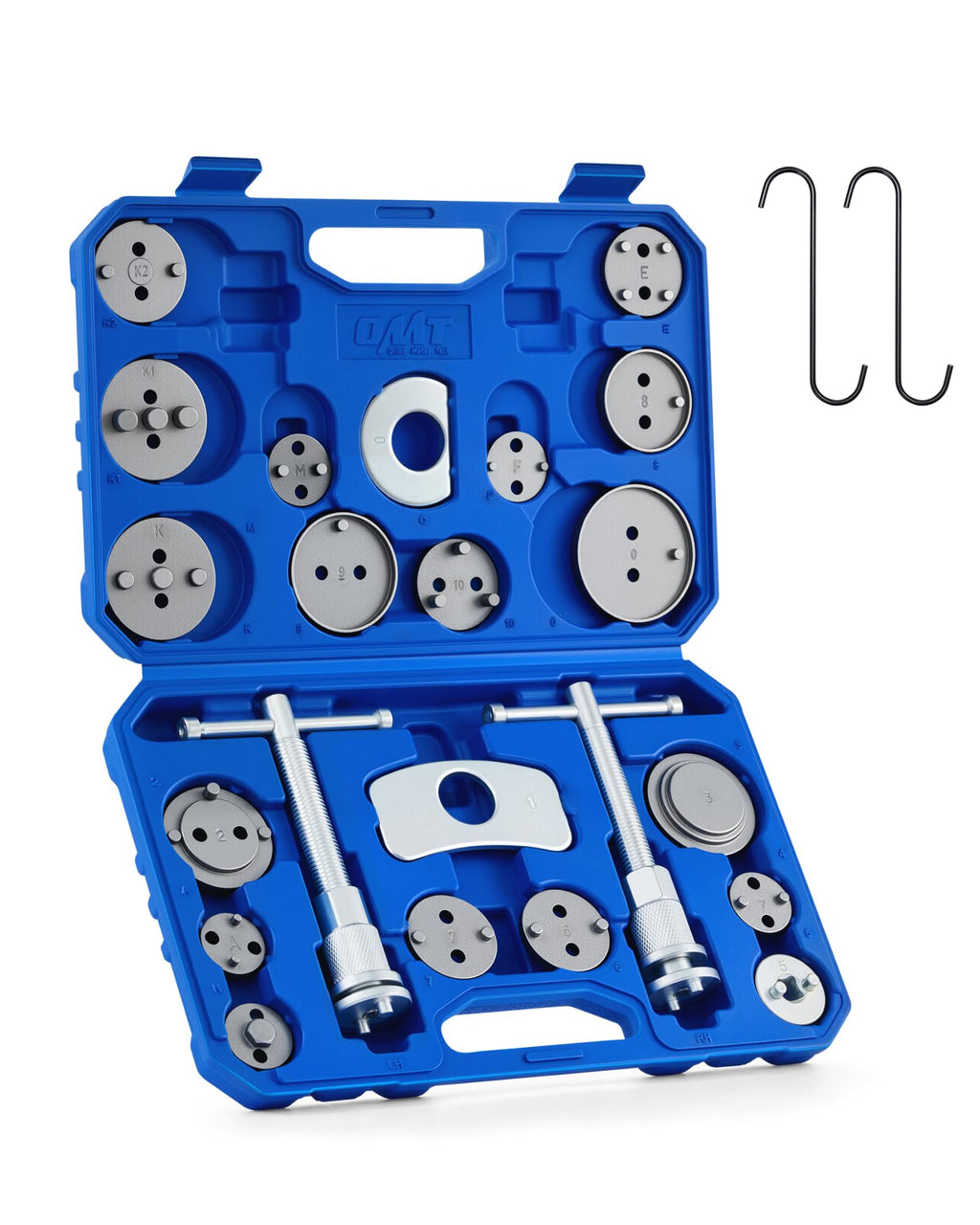 24pc Brake Caliper Compression Tool with Adapters & Hangers F53451