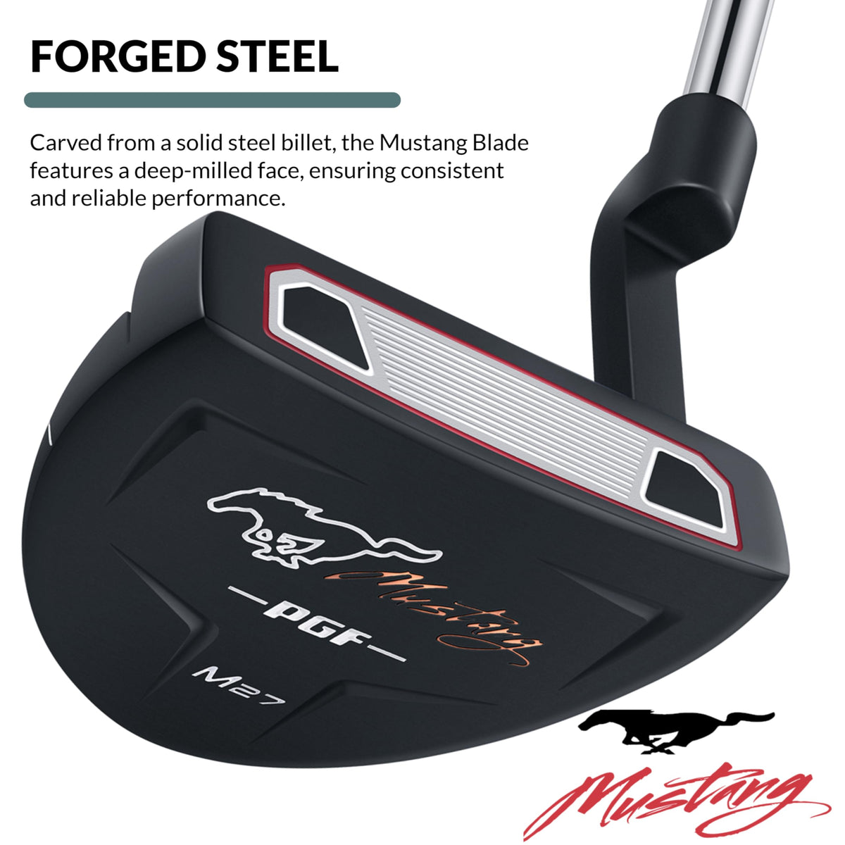 Black Plumber’s Neck Putter D19600