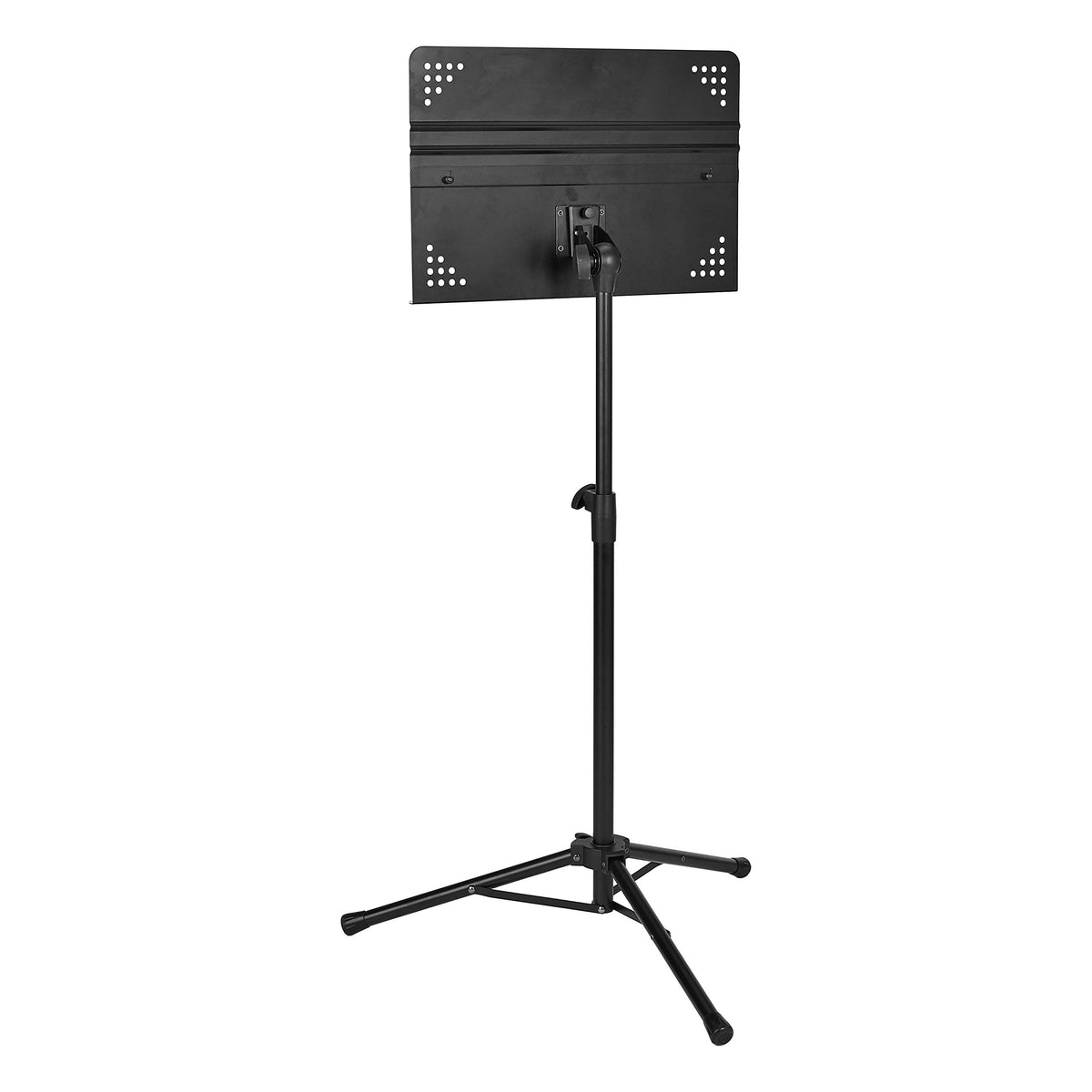 Adjustable Folding Sheet Music Stand, 31" to 55" Height, Black P340729