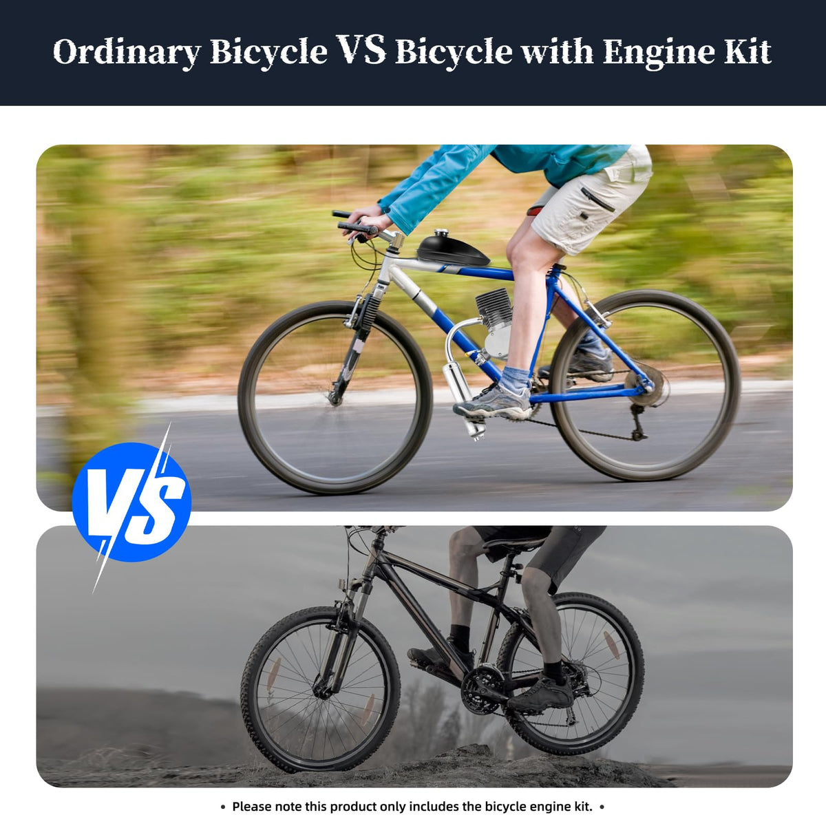 100CC 2-Stroke Bicycle Motor Kit A2336