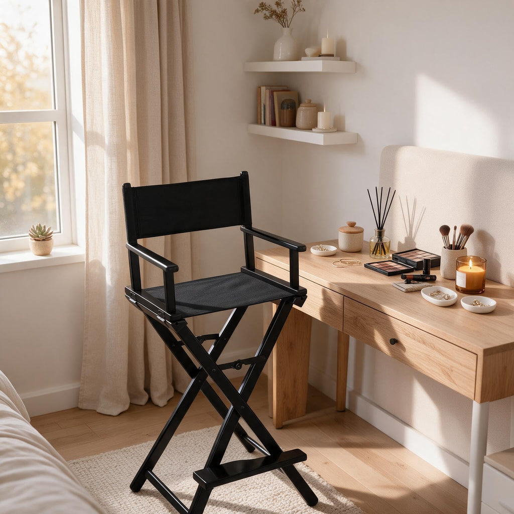 Folding Director Chair with Footrest M7832