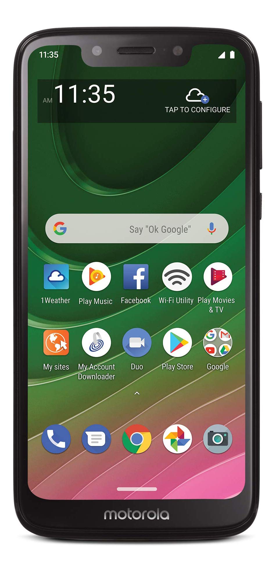 Black 32GB 4G LTE Prepaid Smartphone Z654