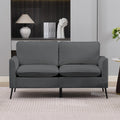 Light Gray 2 Seater Loveseat Sofa P325601