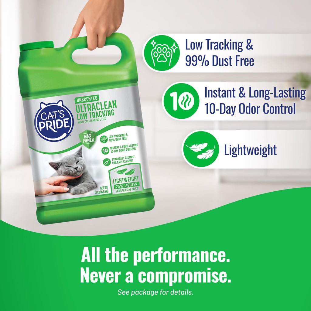 Unscented Clumping Litter 15lb X1003